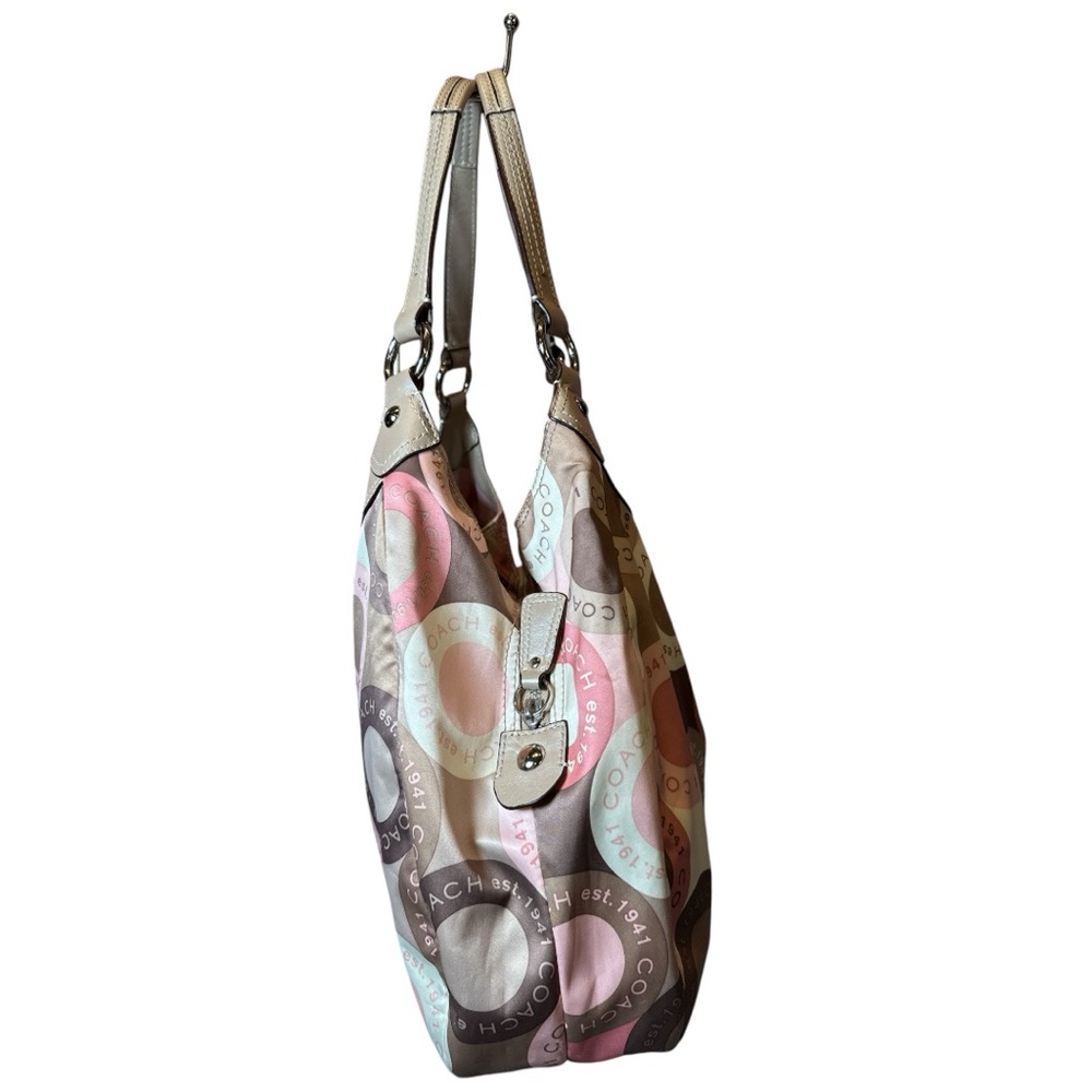 ❌SOLD❌Coach Snaphead Sateen Hobo Bag EUC - Picture 5 of 15